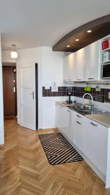 Kuchnia lub aneks kuchenny w obiekcie Like Home Flat B