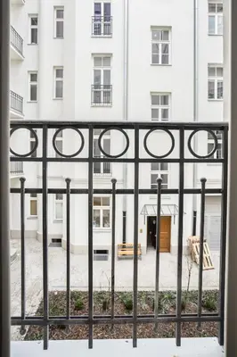 Balkon lub taras w obiekcie Jagiellonska 27 cozy apartment Old Town