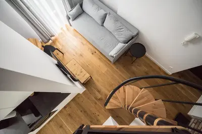Część wypoczynkowa w obiekcie Jagiellonska 27 cozy apartment Old Town