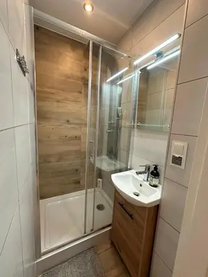 Łazienka w obiekcie Apartament Centrum Chmielna 73c