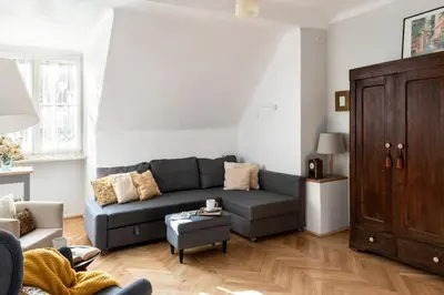 Część wypoczynkowa w obiekcie Apartament City Express