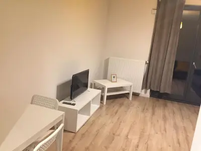Telewizja i/lub zestaw kina domowego w obiekcie Studio Apartment
