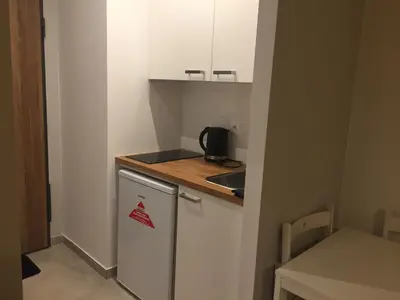 Kuchnia lub aneks kuchenny w obiekcie Studio Apartment