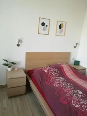 Łóżko lub łóżka w pokoju w obiekcie Flat Femina Street