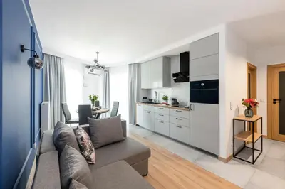 Telewizja i/lub zestaw kina domowego w obiekcie ShortStayPoland Szwedzka (B47)