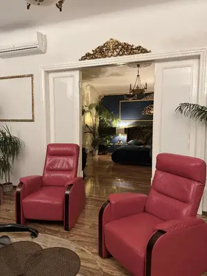 Część wypoczynkowa w obiekcie Exclusive Apartment Chmielna Street 95m2