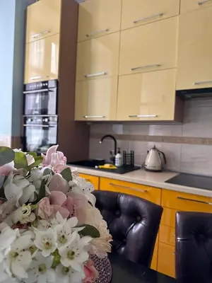 Kuchnia lub aneks kuchenny w obiekcie Exclusive Apartment Chmielna Street 95m2