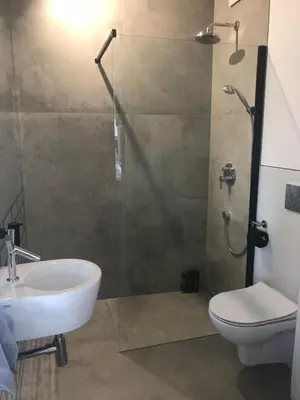 Łazienka w obiekcie Luxury Wola Apartament