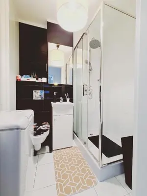 Łazienka w obiekcie Apartament Centrum Jana Pawła II