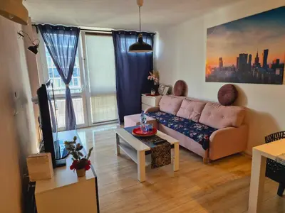 Część wypoczynkowa w obiekcie Apartament Centrum Jana Pawła II