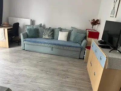 Telewizja i/lub zestaw kina domowego w obiekcie Apartament Stanczyka 2