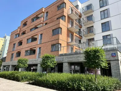 Budynek, w którym mieści się apartament
