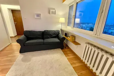 Część wypoczynkowa w obiekcie ORANGE metro fast WiFi 1Gbs big TV HBO AppleTV