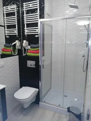 Łazienka w obiekcie Apartamenty GALERIA PÓŁNOCNA