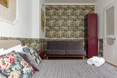 Część wypoczynkowa w obiekcie Apartment on the Warsaw Square by Noclegi Renters