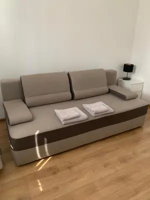 Część wypoczynkowa w obiekcie Apartament105Mokotow