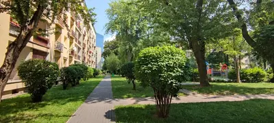 Ogród w obiekcie Labo Apartment Kasprzaka