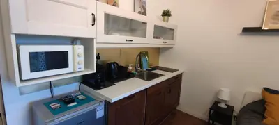 Kuchnia lub aneks kuchenny w obiekcie Labo Apartment Kasprzaka