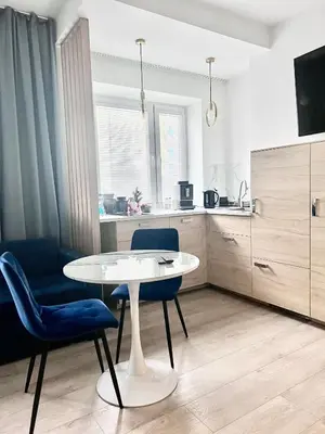 Kuchnia lub aneks kuchenny w obiekcie Pokoje i Apartamenty Willa Bielany