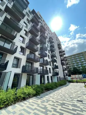 Budynek, w którym mieści się apartament
