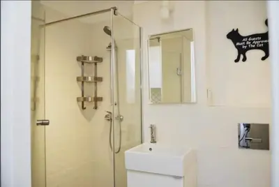 Łazienka w obiekcie Apartamenty Centrum