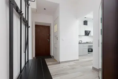 Kuchnia lub aneks kuchenny w obiekcie Kamienica Stanisława Augusta Warszawa by Noclegi Renters