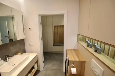 Łazienka w obiekcie Luxury 2-room apartment in Praga-Północ Port Praski