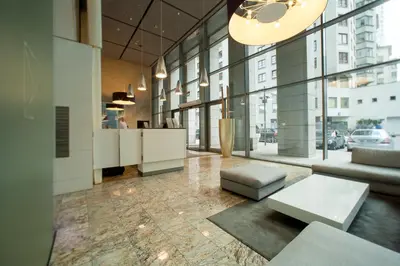 Część wypoczynkowa w obiekcie Platinum Towers Luxury Apartments