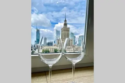 Napoje w obiekcie SAWA Apartment 2xMetro WiFi 500 Mbs 50’TV Netflix HBO AppleTV+