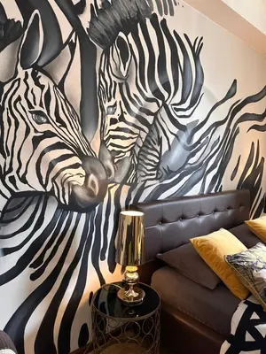 Część wypoczynkowa w obiekcie Africa Apartment