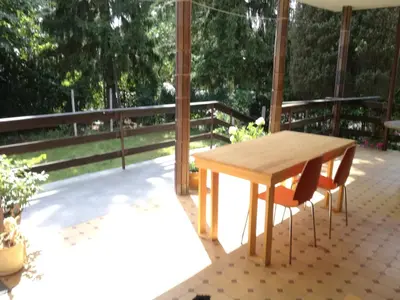 Balkon lub taras w obiekcie Willa Stary Dom