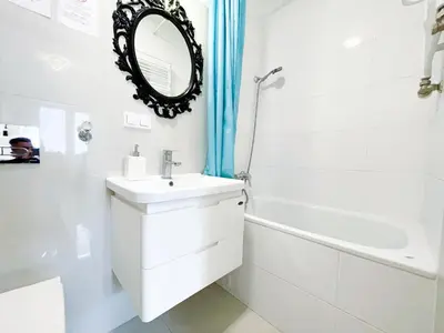 Łazienka w obiekcie Studio na Powiślu SuperApart Tamka 7