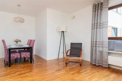 Część wypoczynkowa w obiekcie Atelier Residence Apartment by Noclegi Renters