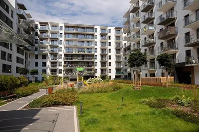 Budynek, w którym mieści się apartament