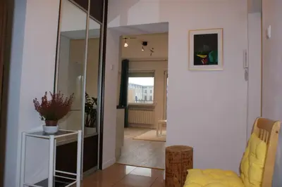 Część wypoczynkowa w obiekcie City center- large apartment with National Musee view