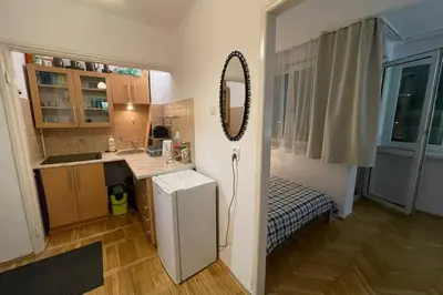 Kuchnia lub aneks kuchenny w obiekcie Super Apartament SAWA 2 Metro WiFi 500 mbs TV'50 Netflix HBO AppleTV+