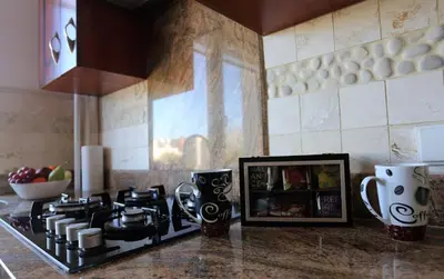 Kuchnia lub aneks kuchenny w obiekcie Apartament MGM Karmelicka