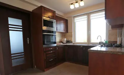 Kuchnia lub aneks kuchenny w obiekcie Apartament MGM Karmelicka