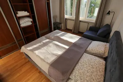 Część wypoczynkowa w obiekcie Apartament MGM Karmelicka