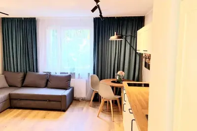 Część wypoczynkowa w obiekcie Saska Modern przy Stadionie