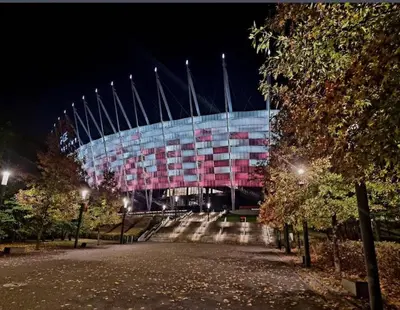 Plan piętra w obiekcie Saska Modern przy Stadionie