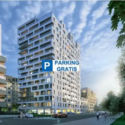 Vista Residence Premium II- Free Underground Parking - City Center - Self Check-in