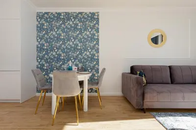 Część wypoczynkowa w obiekcie Apartamenty Ogrodowa Business Wola by Renters Prestige