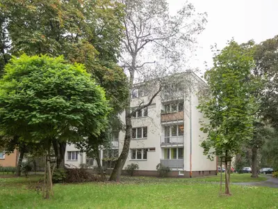 Ogród w obiekcie Zakątek na Saskiej Kępie
