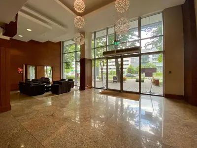 Część wypoczynkowa w obiekcie Two rooms apartment Triton Park