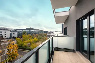 Balkon lub taras w obiekcie ShortStayPoland Racjonalizacji (B54)