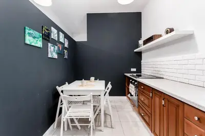 Kuchnia lub aneks kuchenny w obiekcie Chill Apartments K15 Two Floor House