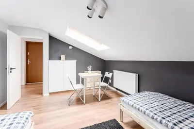 Łóżko lub łóżka w pokoju w obiekcie Chill Apartments K15 Two Floor House