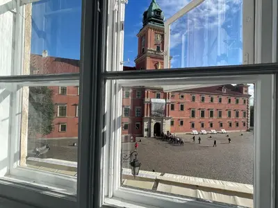Budynek, w którym mieści się apartament