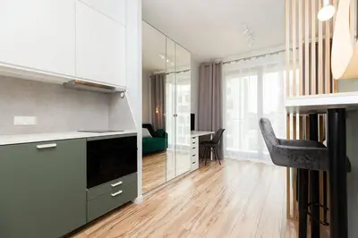 Kuchnia lub aneks kuchenny w obiekcie Easy & Comfortable, with balcony, very close to the center